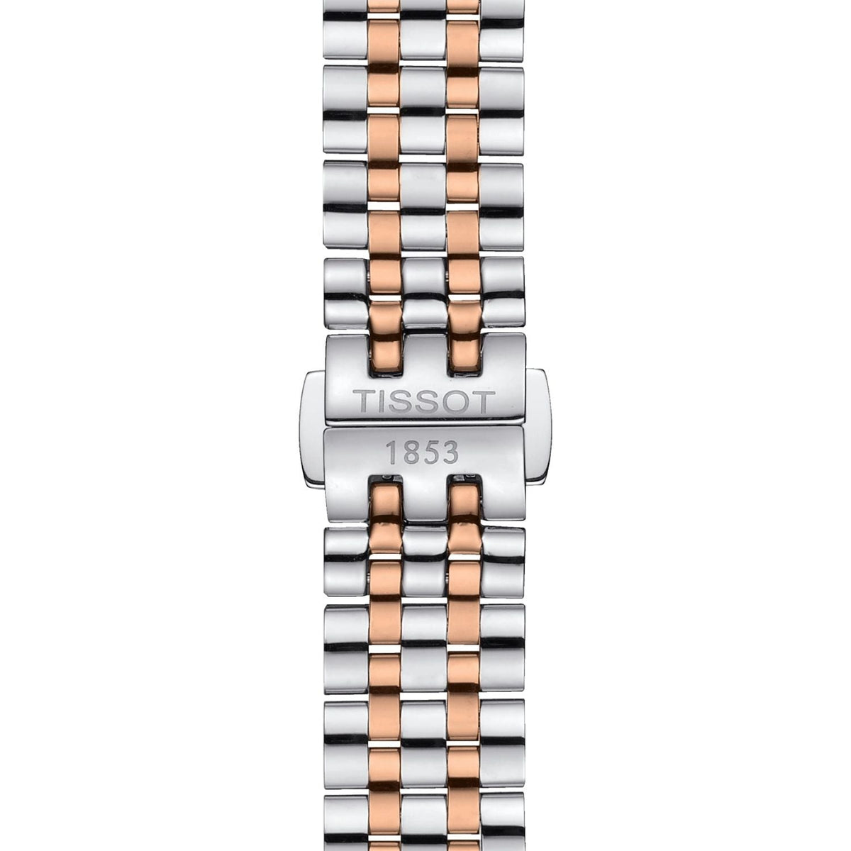 Tissot T Classic Carson Premium 30 White Dial Two Tone Steel Strap Watch for Women - T122.207.22.031.01