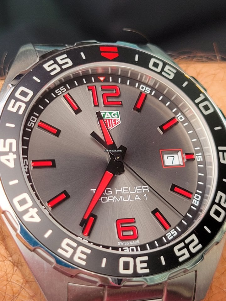 Tag Heuer Formula 1 Anthracite Dial Watch for Men - WAZ1018.BA0842