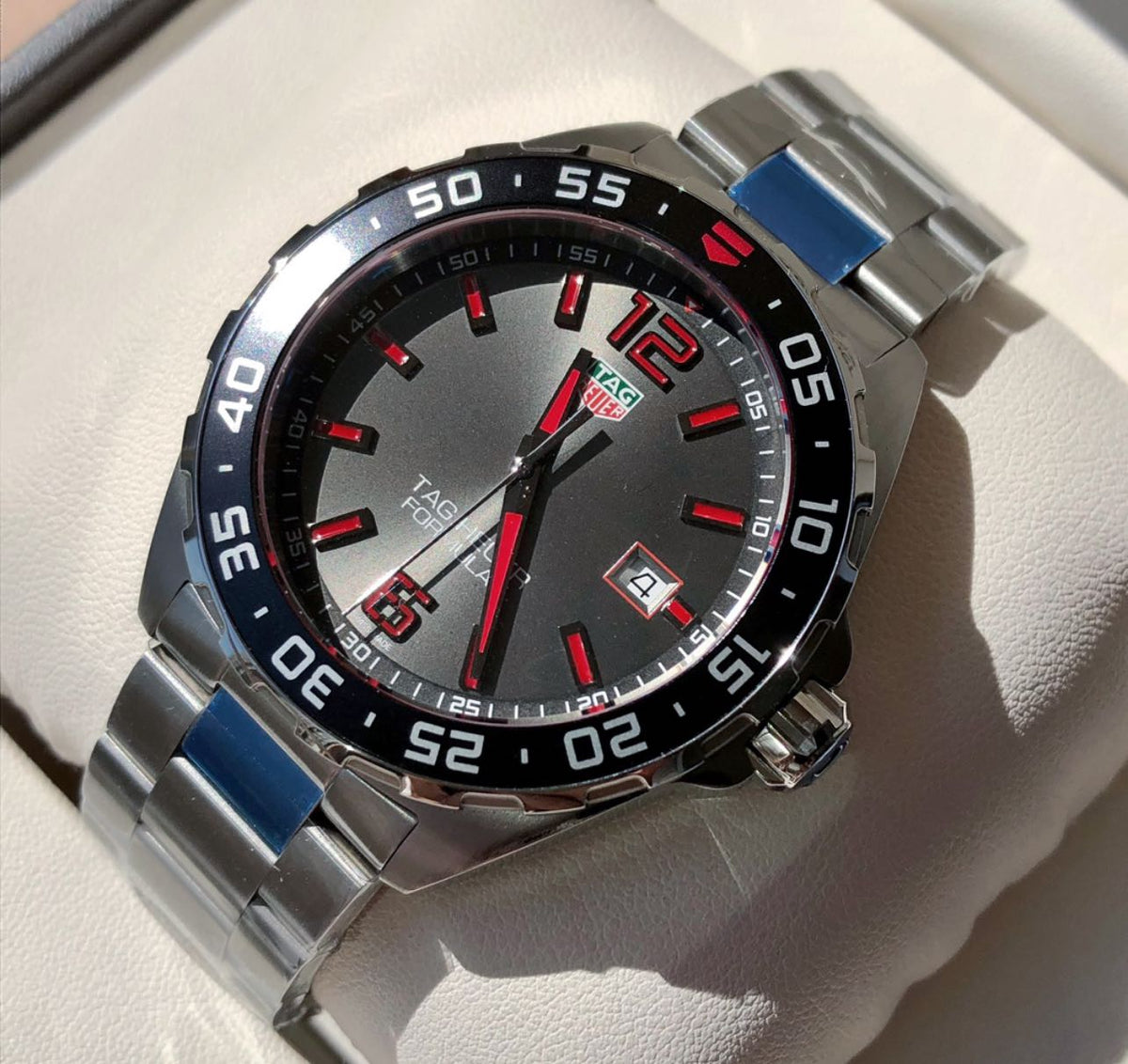 Tag Heuer Formula 1 Anthracite Dial Watch for Men - WAZ1018.BA0842