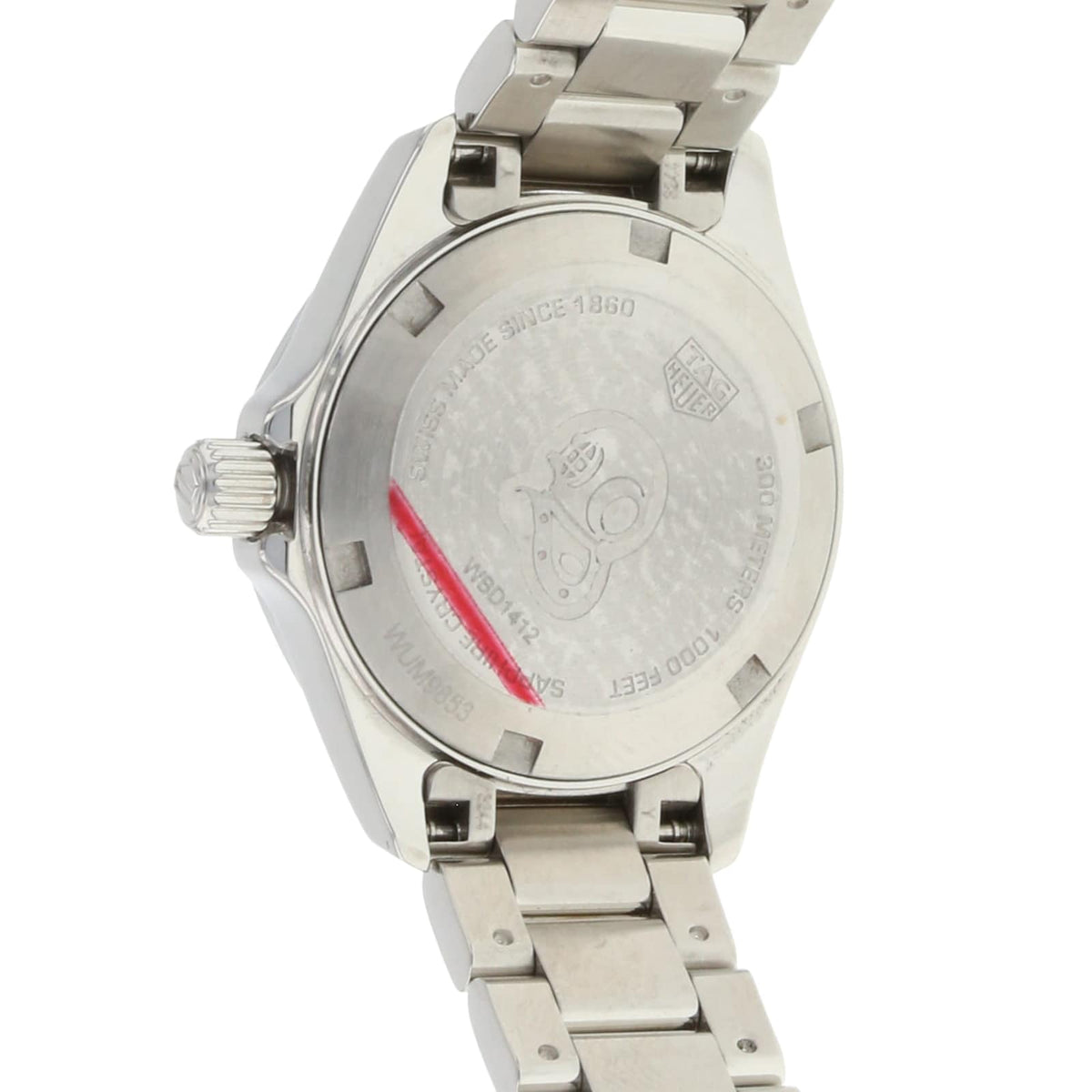 Tag Heuer Aquaracer Blue Dial Silver Steel Strap Watch for Women - WBD1412.BA0741