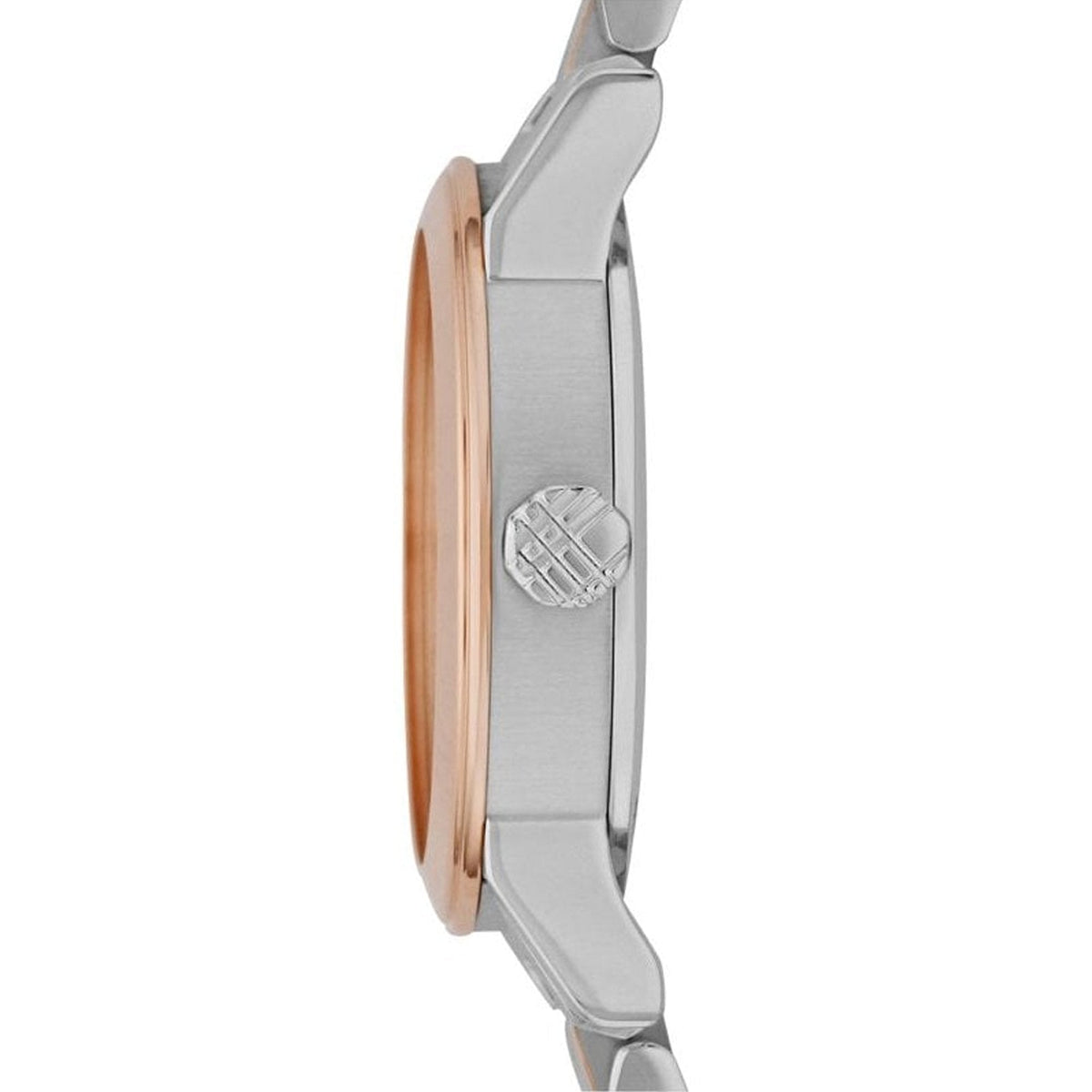 Burberry The City Silver Dial Two Tone Steel Strap Watch for Women - BU9205