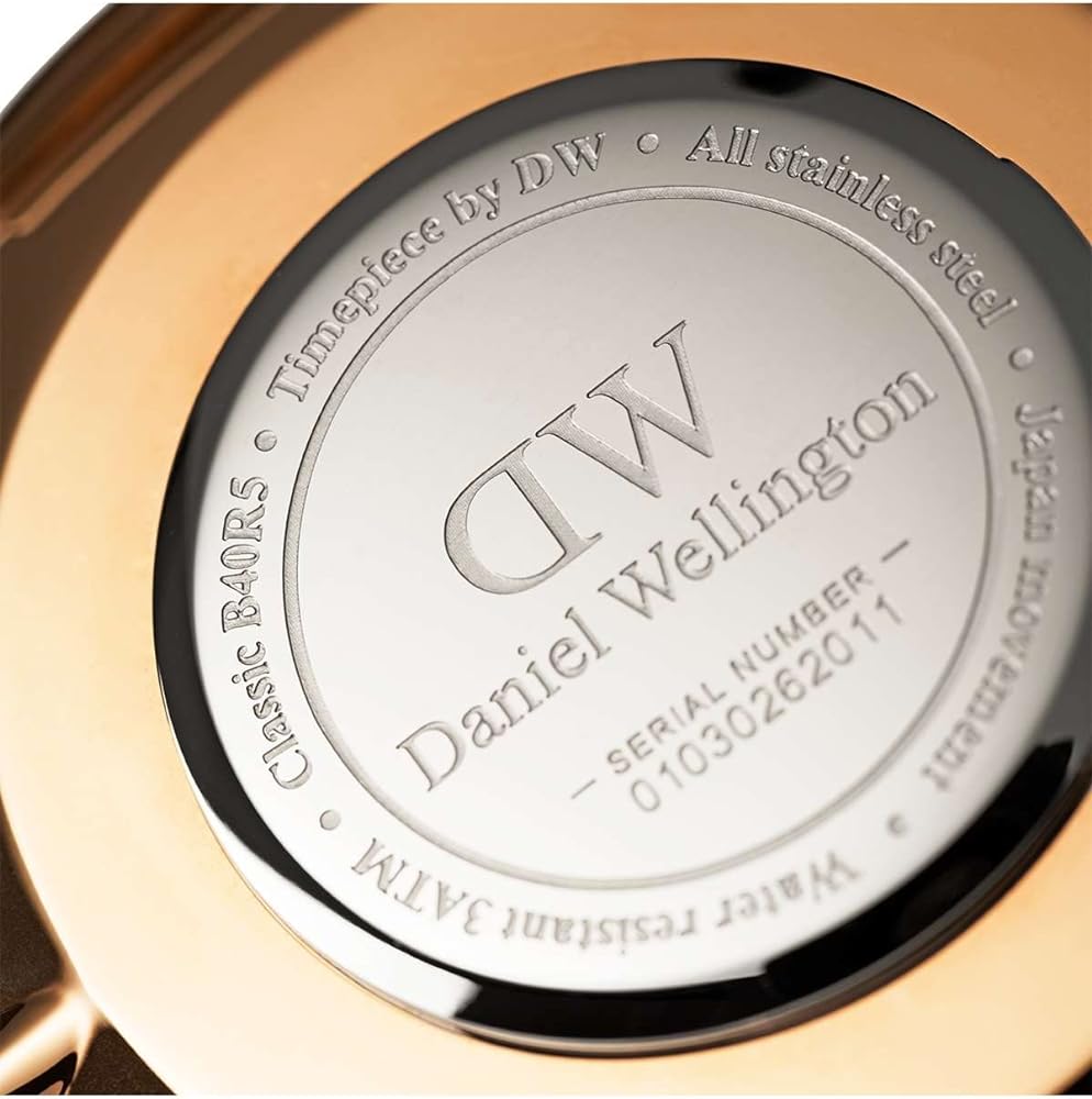 Daniel Wellington Classic Suffolk White Dial Brown Leather Strap Watch For Men - DW00100122