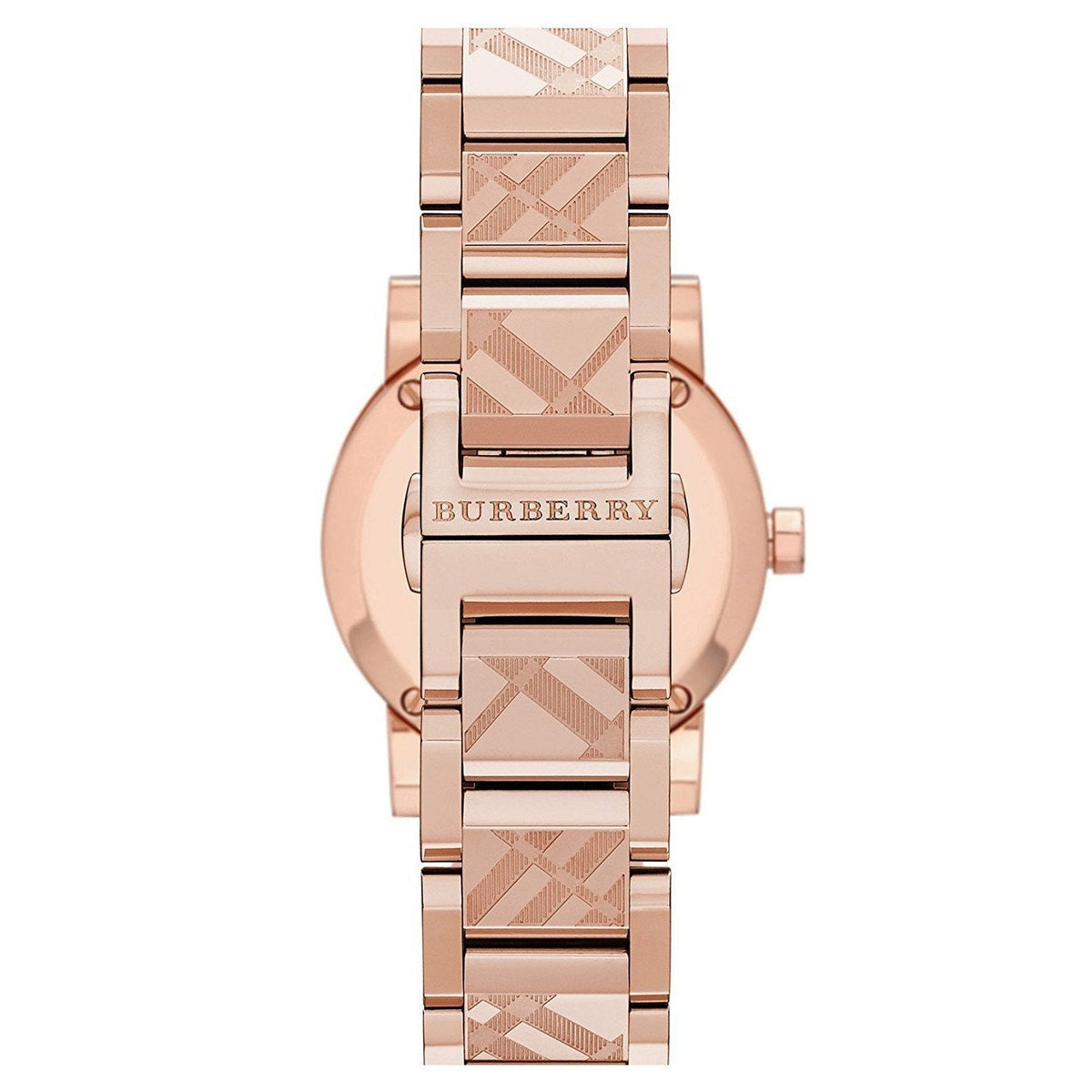 Burberry The City Rose Gold Dial Rose Gold Steel Strap Watch for Women - BU9235