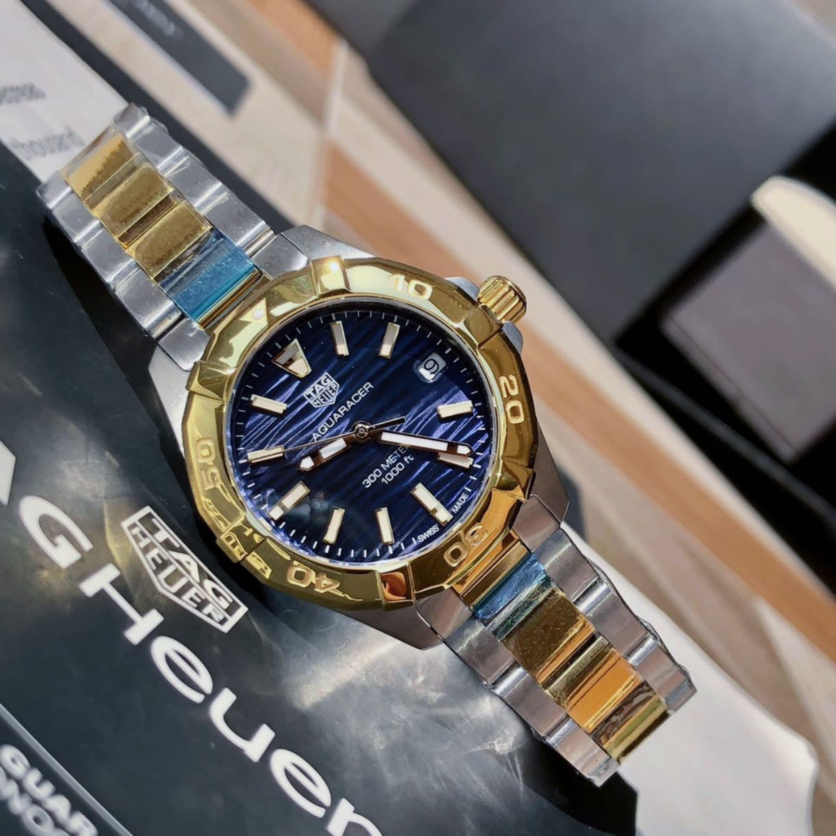Tag Heuer Aquaracer Blue Dial Watch for Women - WBD1325.BB0320