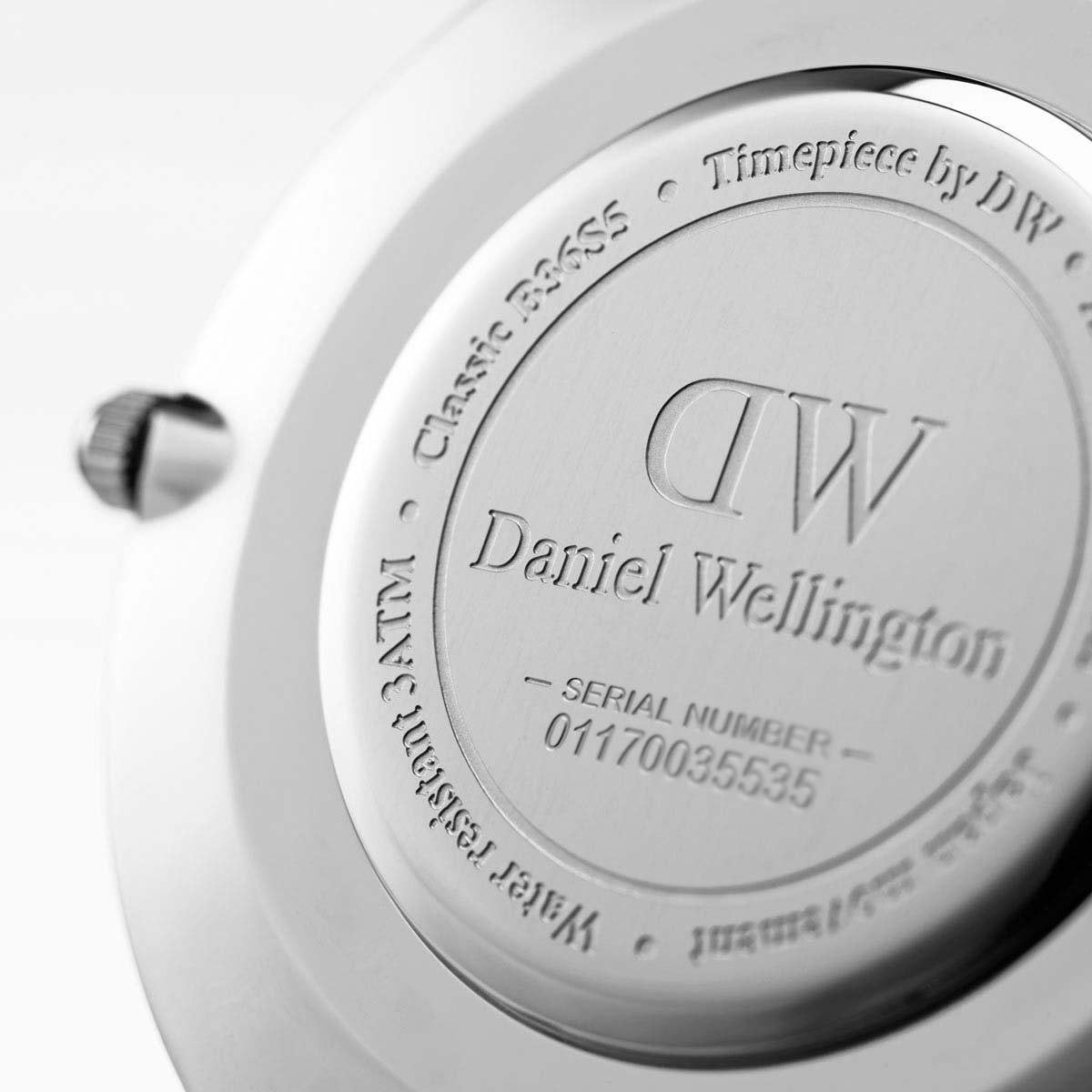Daniel Wellington St Mawes White Dial Brown Leather Strap Watch For Men - DW00100052