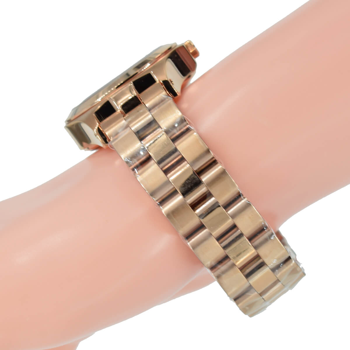 Marc Jacobs Henry Rose Gold Dial Rose Gold Steel Strap Watch for Women - MBM3293