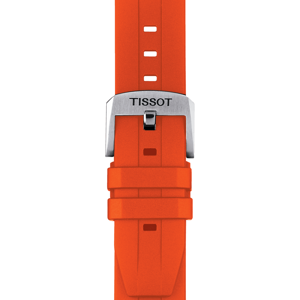 Tissot Seastar 1000 Chronograph Black Dial Orange Rubber Strap Watch For Men - T120.417.17.051.01