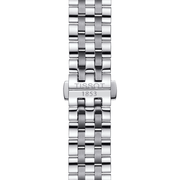 Tissot T Classic Carson Premium Powermatic 80 Silver Dial Silver Steel Strap Watch For Men - T122.407.11.033.00