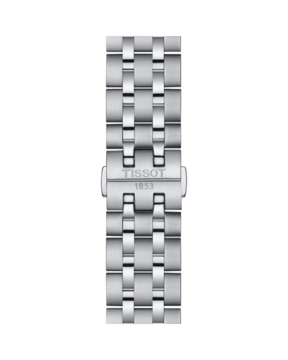 Tissot Classic Dream Black Dial Silver Steel Strap Watch For Men - T129.410.11.053.00