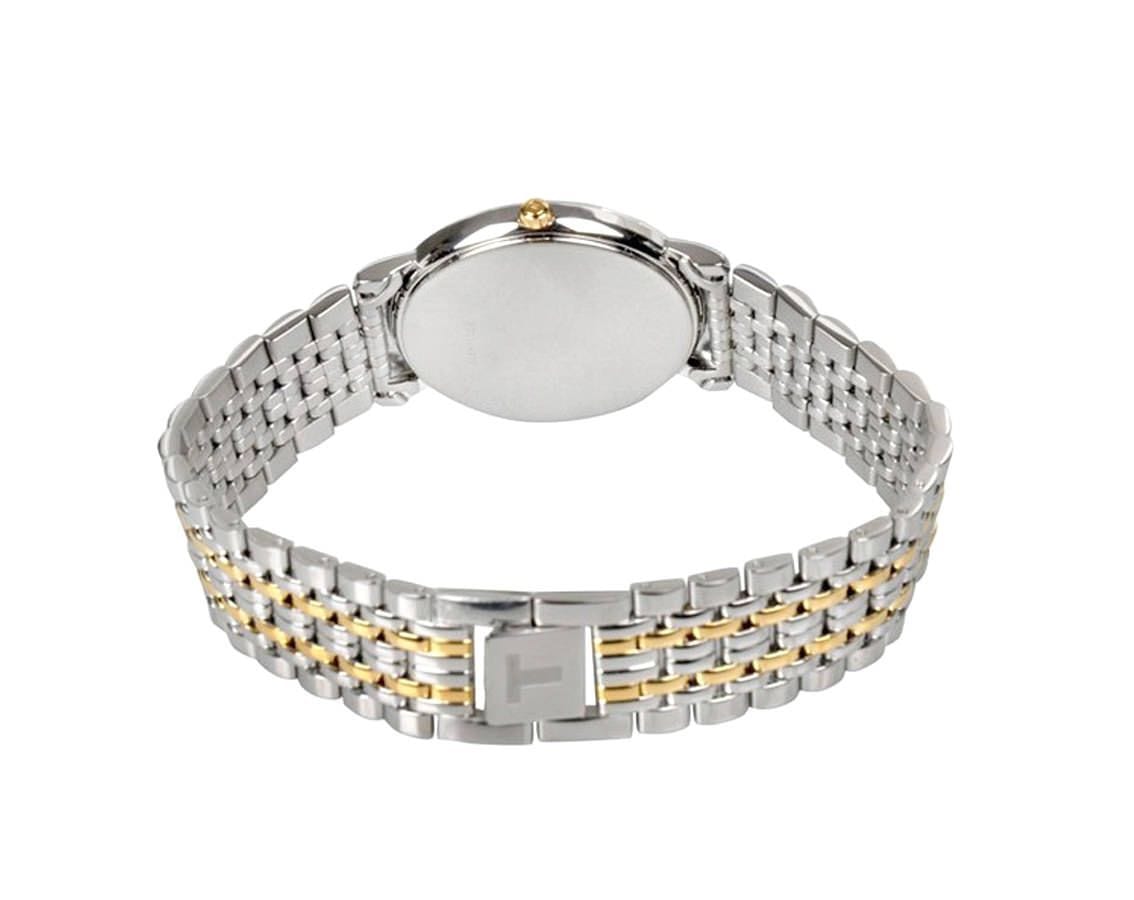 Tissot T Classic Desire Two Tone Quartz Watch For Women - T52.2.281.13