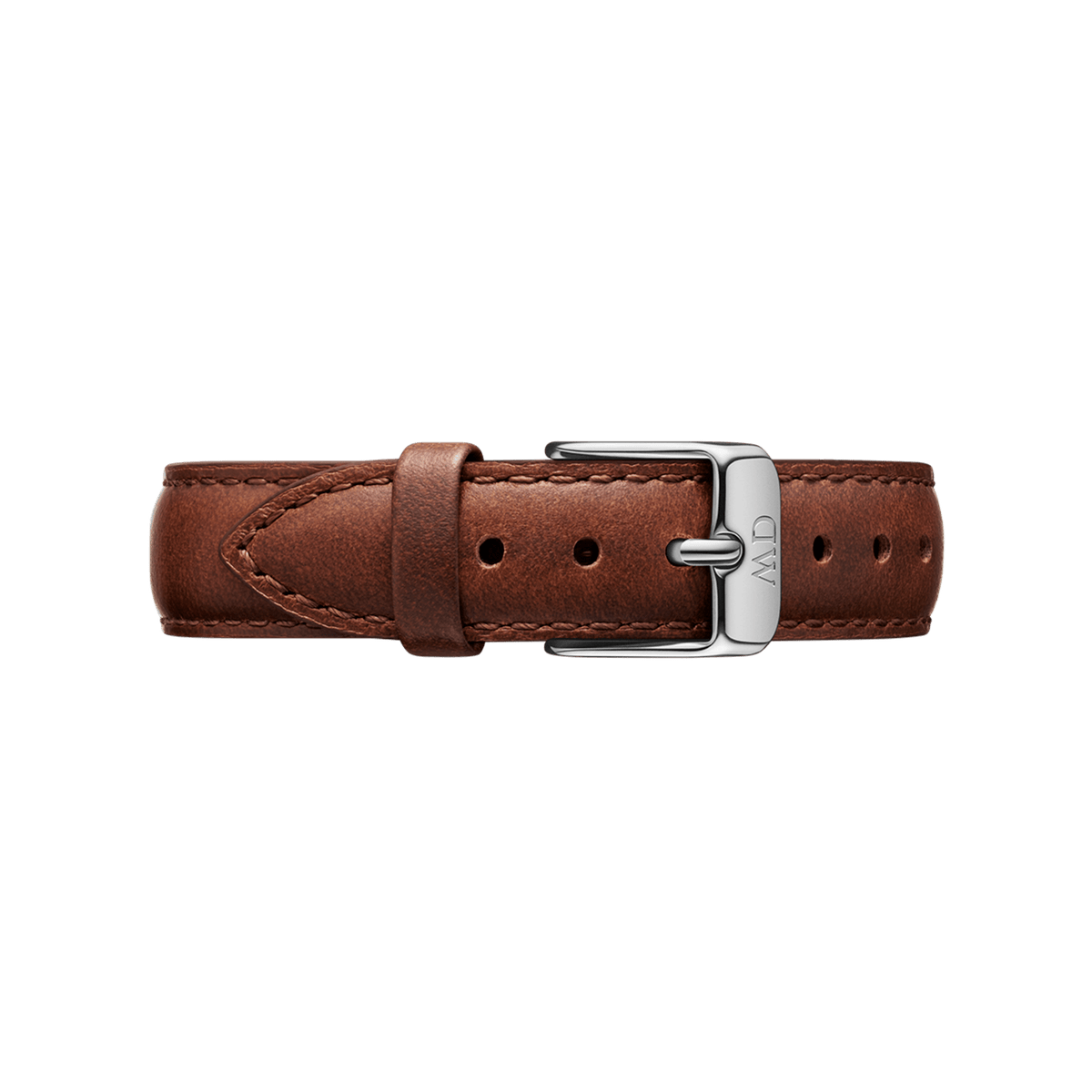 Daniel Wellington Classic Petite St Mawes Black Dial Brown Leather Strap Watch For Women - DW00100181