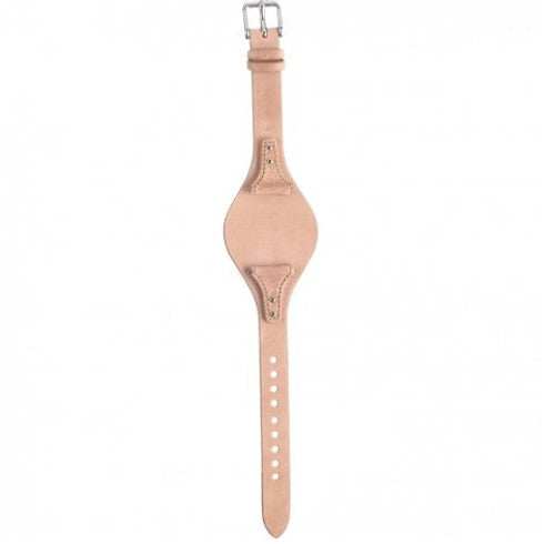 Fossil Boyfriend Chronograph White Dial Brown Leather Strap Watch for Women - ES3625