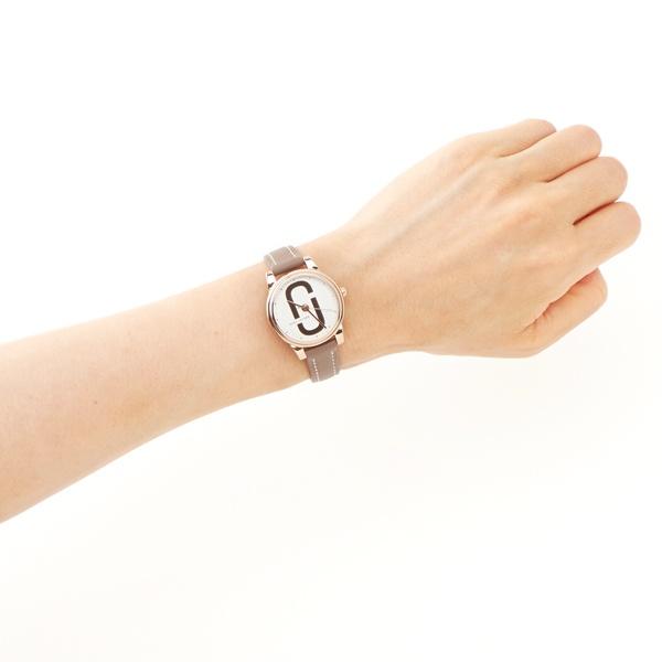 Marc Jacobs Corie White Dial Brown Leather Strap Watch for Women - MJ1581