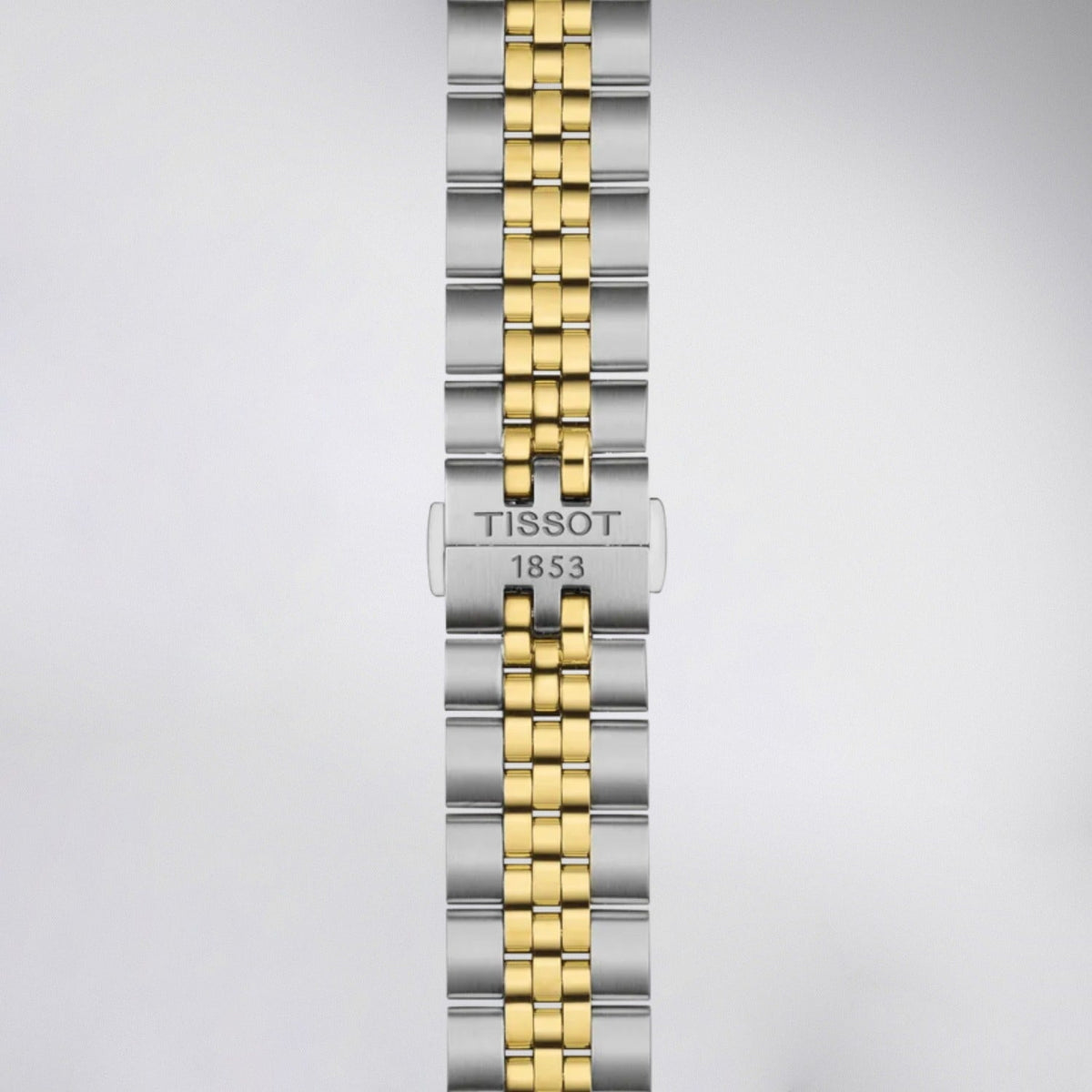Tissot Ballade Quartz Silver Dial Two Tone Steel Strap Watch for Men - T156.410.22.031.00