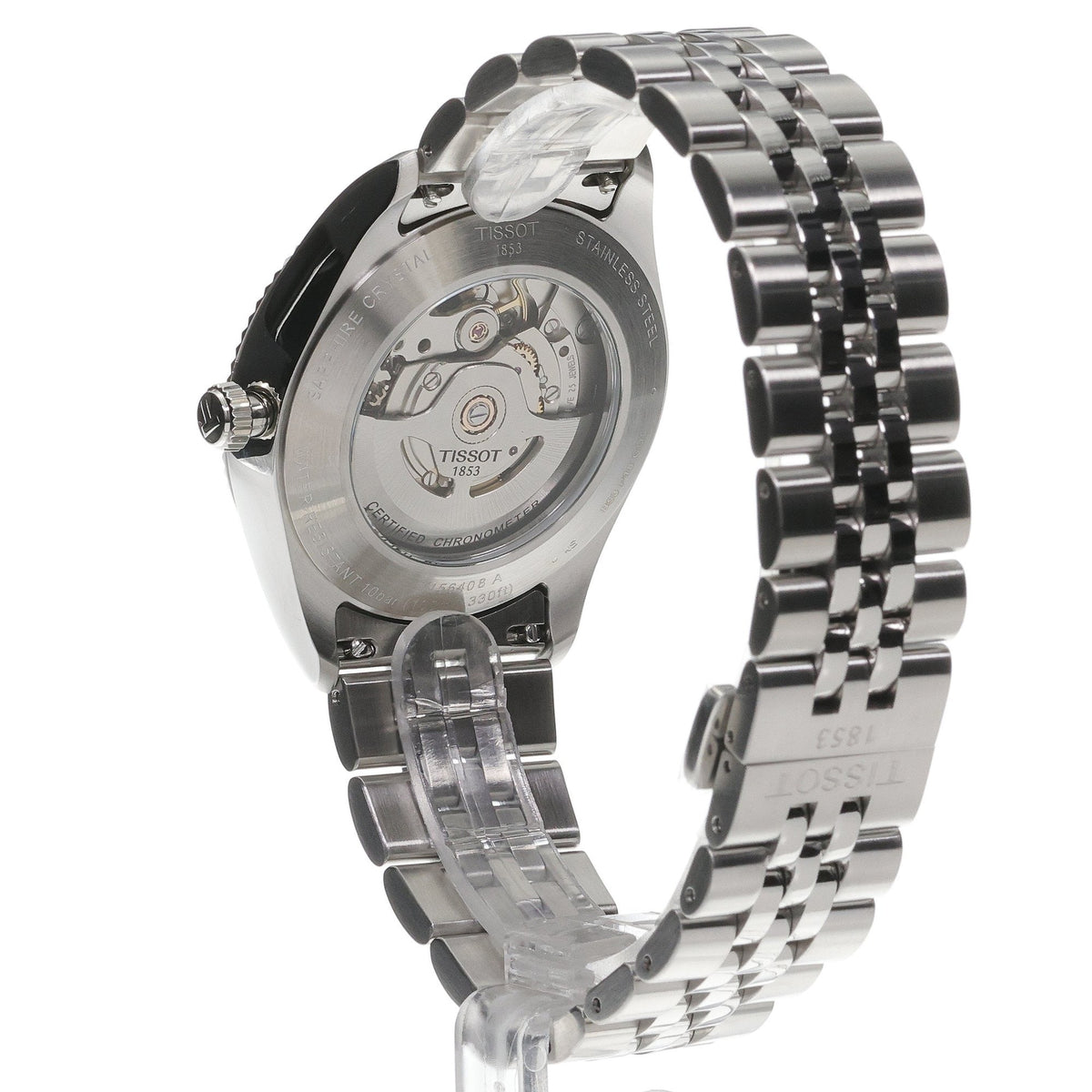 Tissot Ballade Powermatic 80 COSC Silver Dial Silver Steel Strap Watch for Men - T156.408.11.033.00