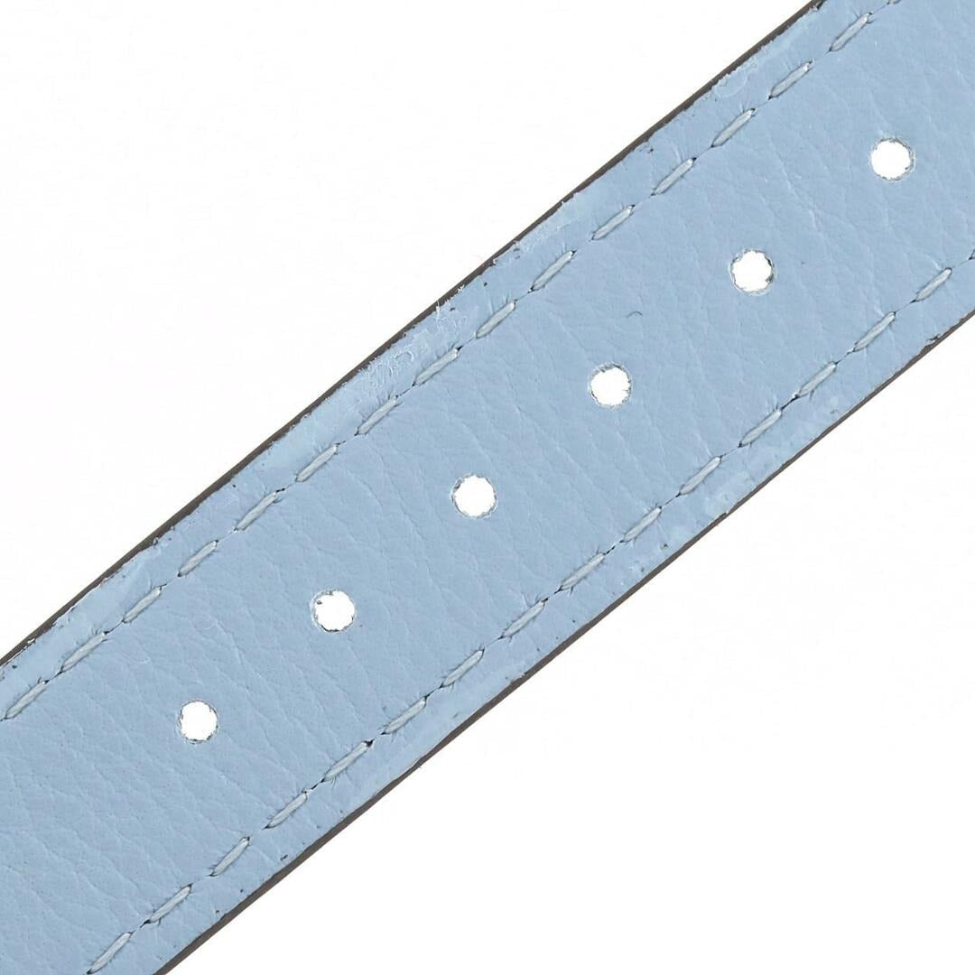 Gucci G Timeless Silver Dial Blue Leather Strap Watch for Women - YA1265039