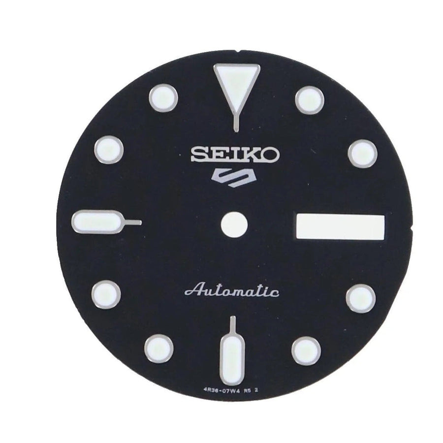 Seiko 5 Sports Automatic Black Dial Black Nylon Strap Watch for Men - SRPE67K1