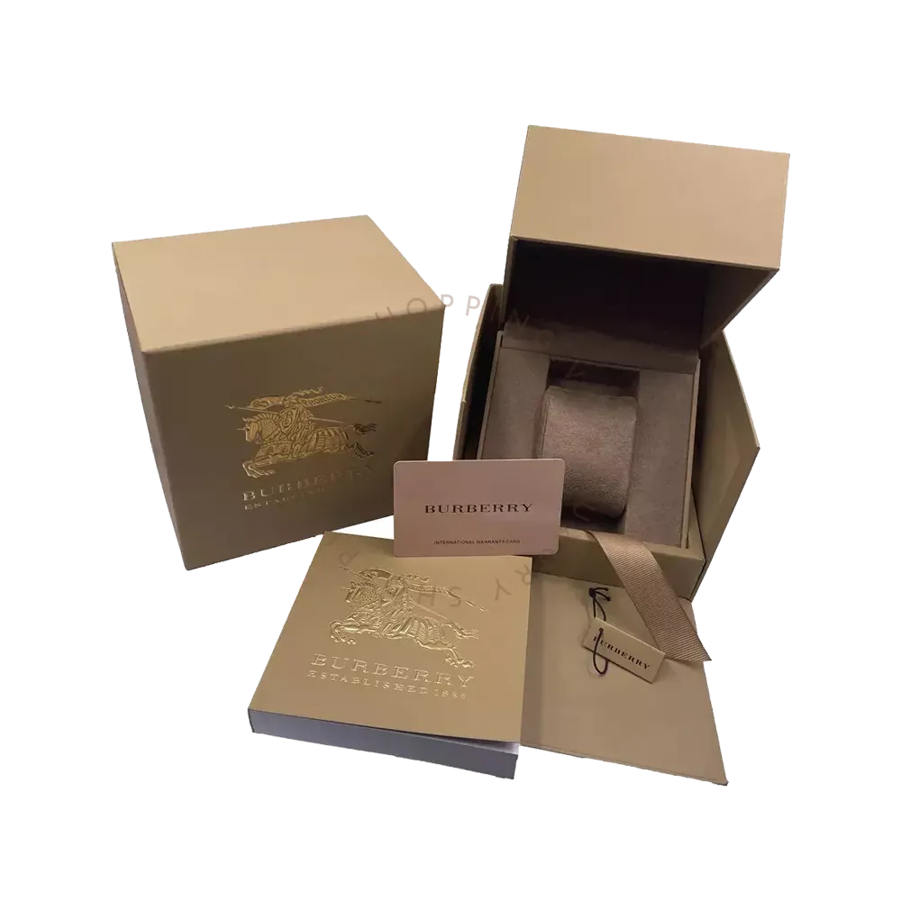 Burberry Utilitarian Chronograph Black Dial Black Leather Strap Watch for Men - BU7827