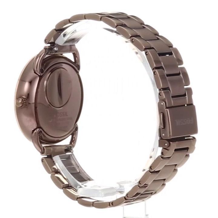 Fossil Tailor Analog Brown Dial Brown Steel Strap Watch for Women - ES4258