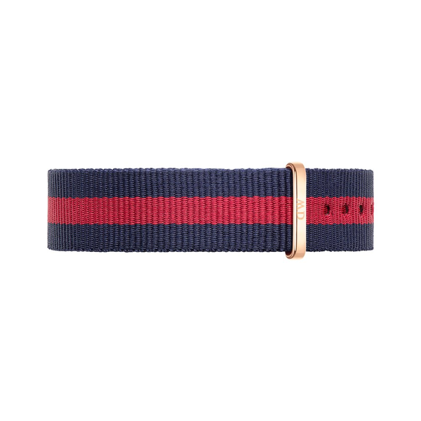 Daniel Wellington Classic Oxford White Dial Two Tone NATO Strap Watch For Women - DW00100029