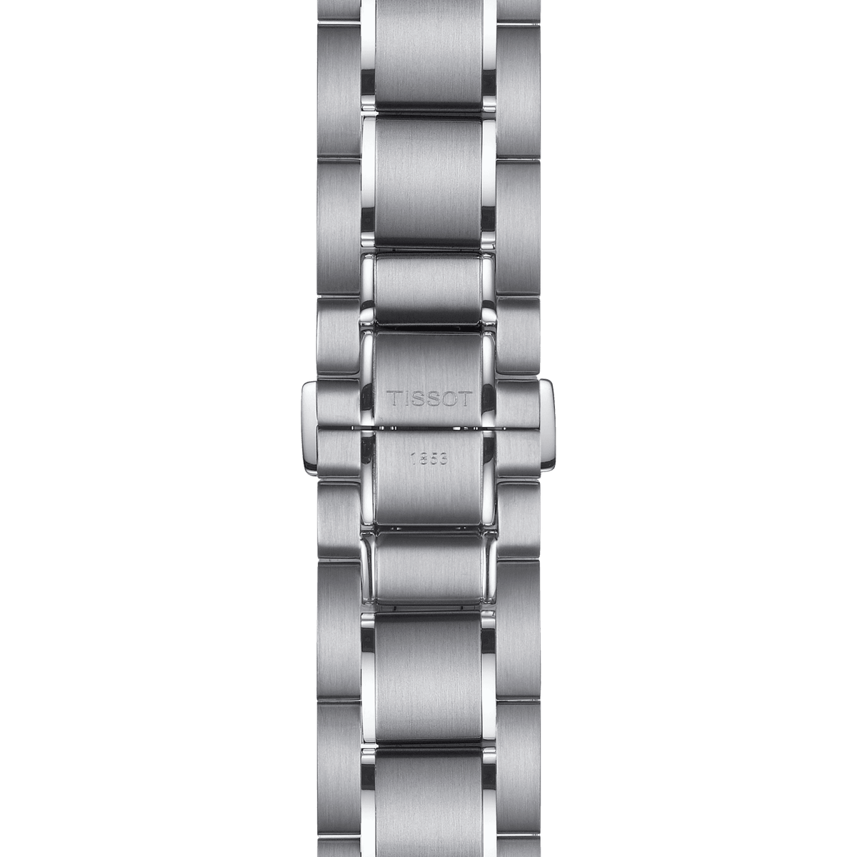 Tissot T Sport PRS 516 Chronograph White Dial Silver Steel Strap Watch For Men - T100.417.11.031.00