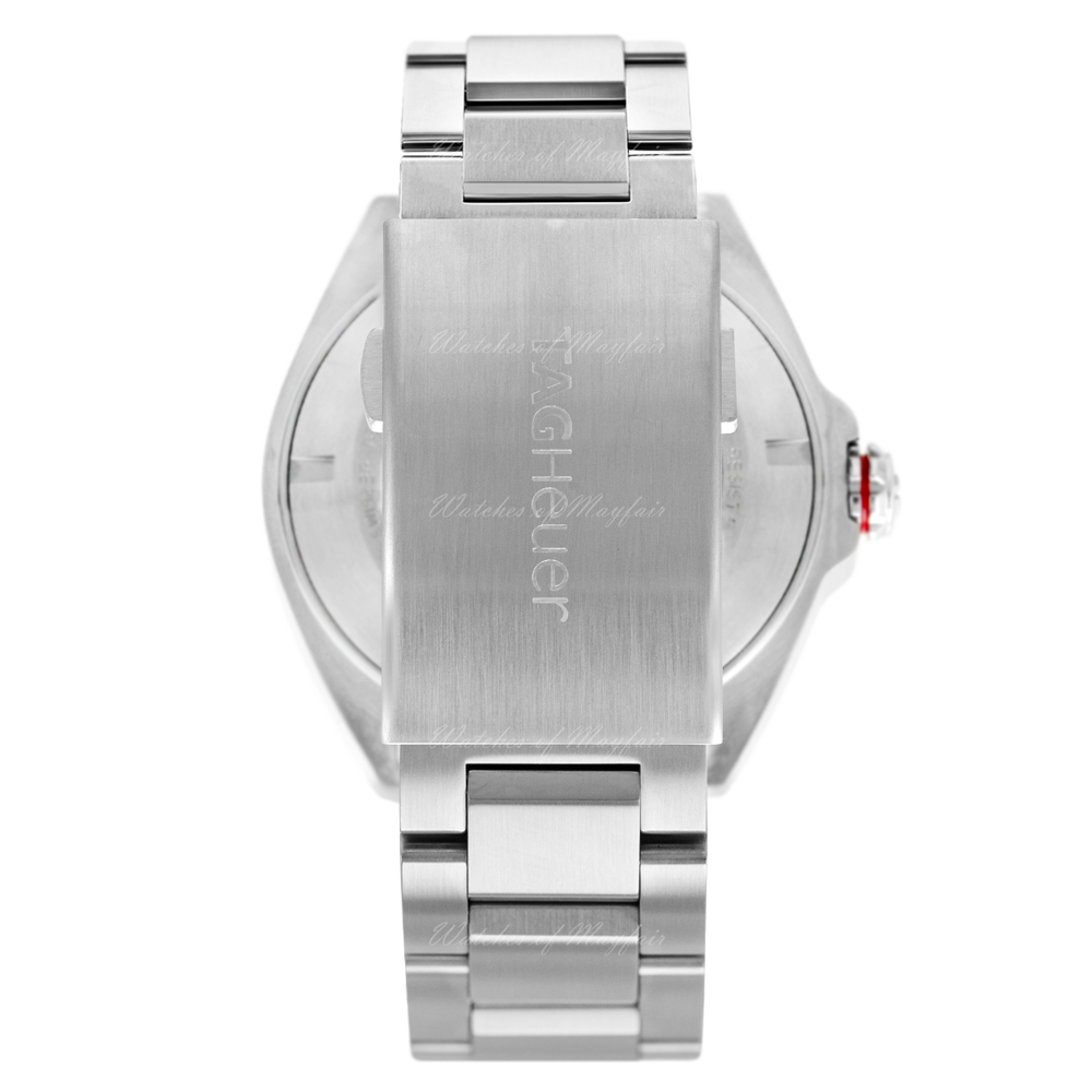 Tag Heuer Formula 1 Calibre 5 Chronograph Anthracite Dial Silver Steel Strap Watch for Men - WAZ2011.BA0842